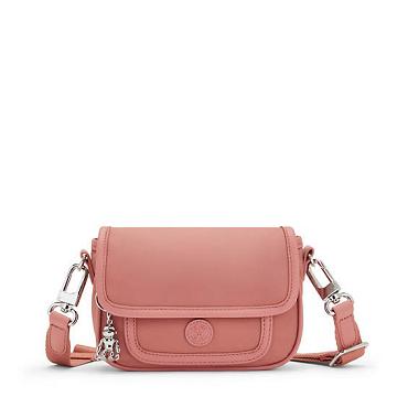 Kipling Inaki Small Crossbody Bag Handbag Almost Rose | CA 1271QM